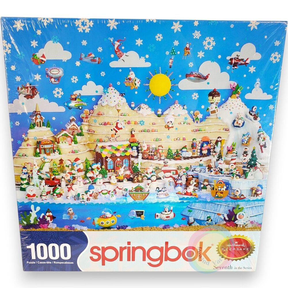 Hallmark Keepsake Ornamental Wonderland Puzzle 1000pc